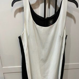 Vince Camuto Sequin Color Block Dress Size 12